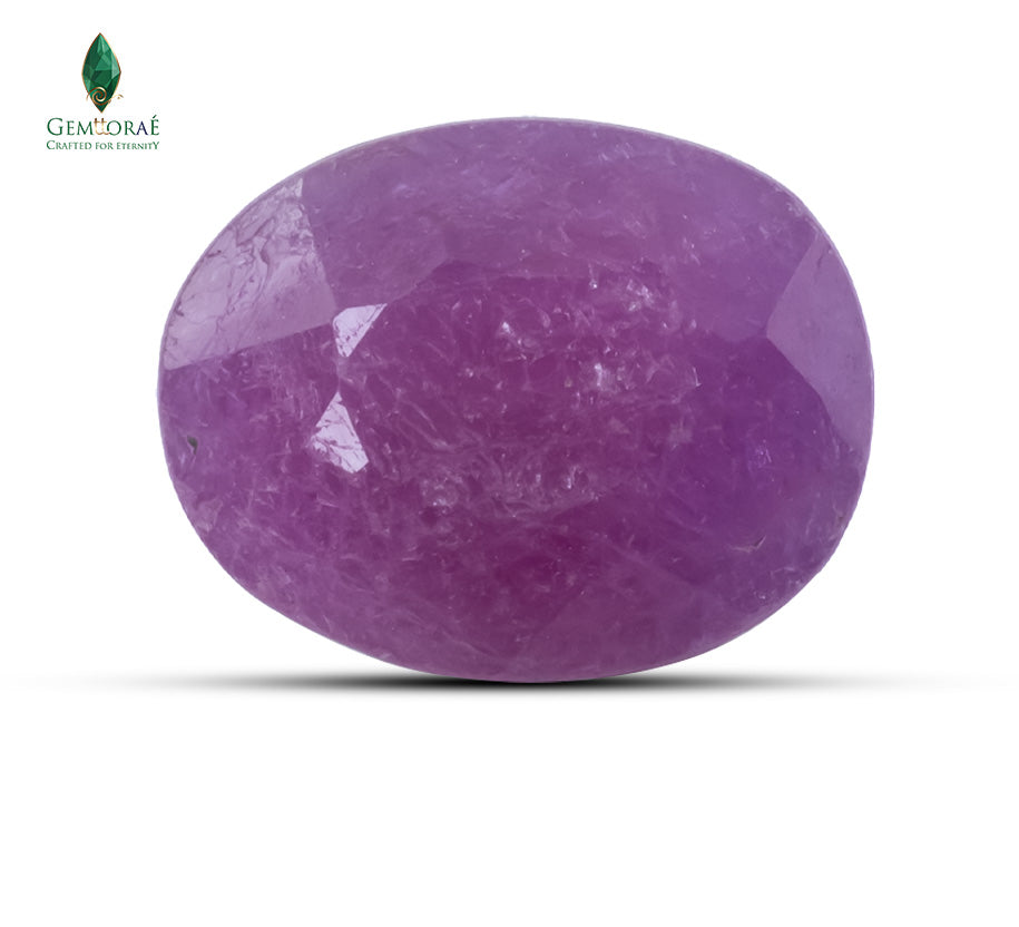 Natural Burma Ruby 7.17 CT (Manik Stone) – Certified Original Burmese Ruby | Gemttorae