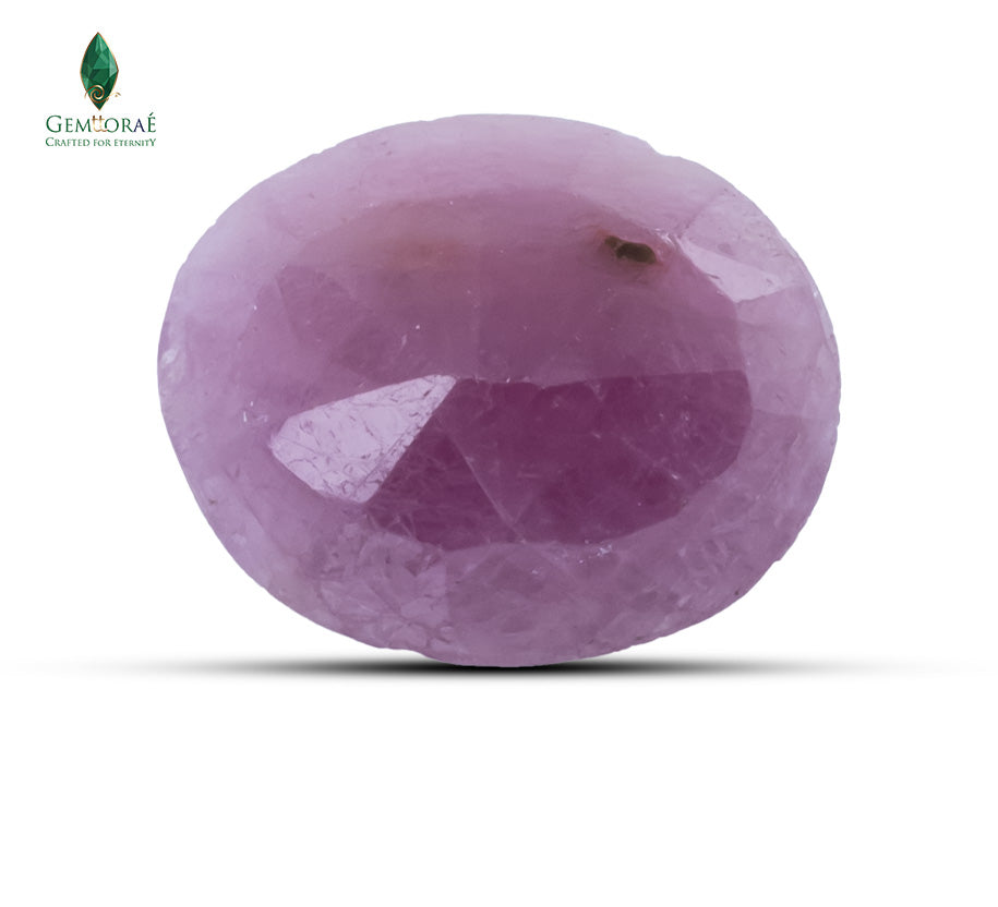 Natural Burma Ruby 4.65 CT (Manik Stone) – Certified Original Burmese Ruby | Gemttorae