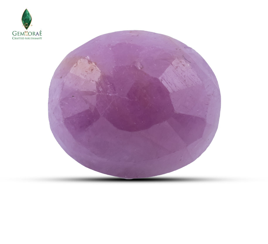 Natural Burma Ruby 6.35 CT (Manik Stone) – Certified Original Burmese Ruby | Gemttorae