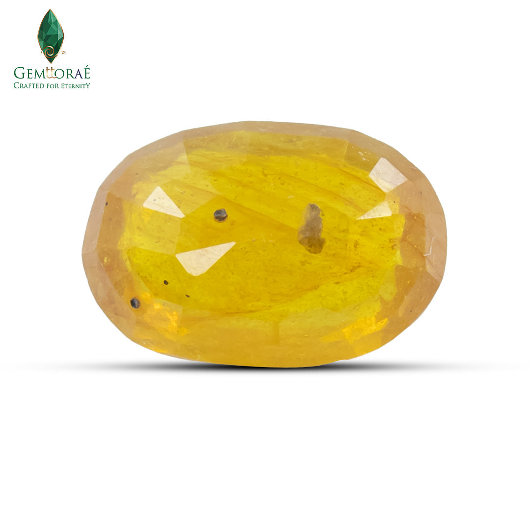 BANGKOK YELLOW SAPPHIRE (PUKHRAJ) - 4.2 CT