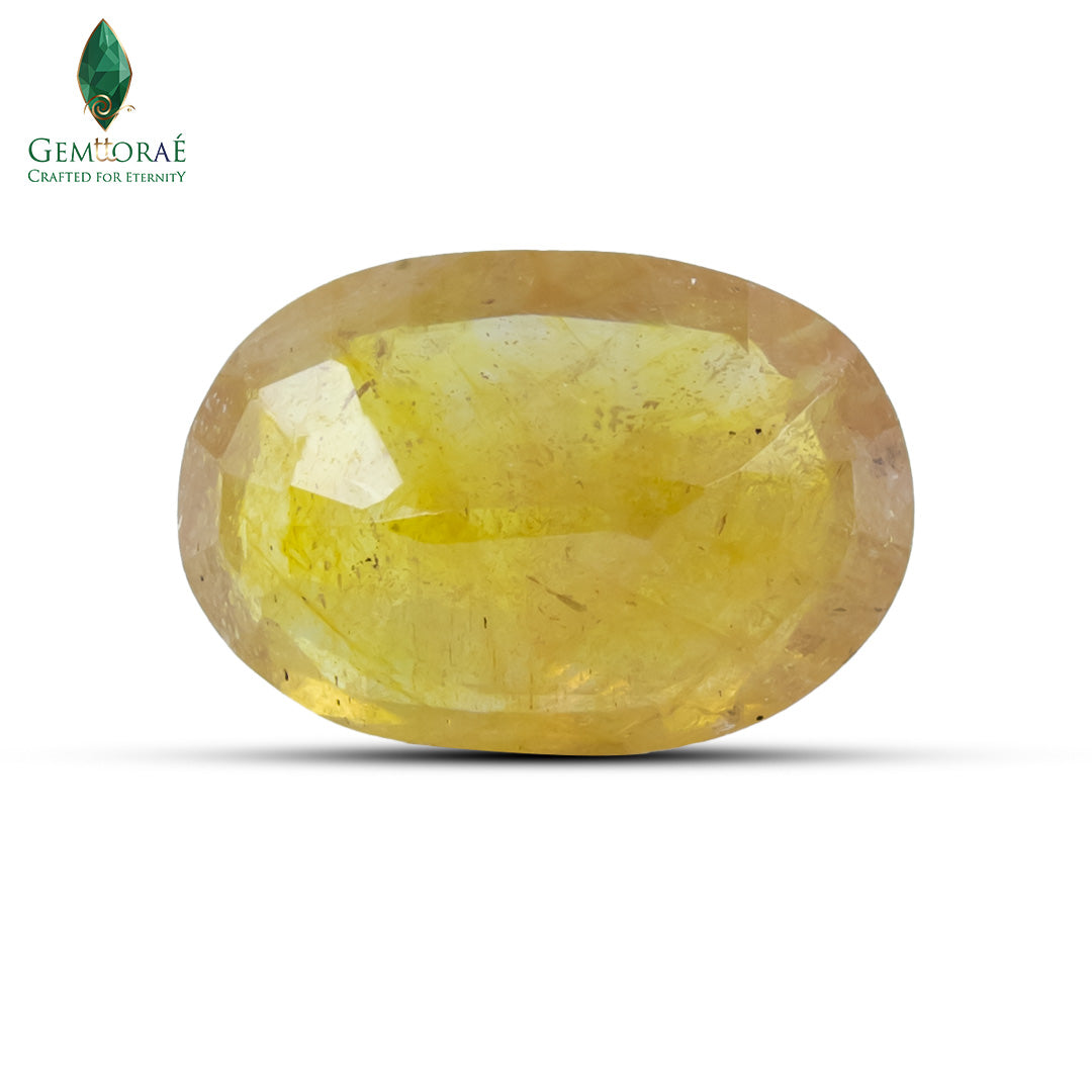 BANGKOK YELLOW SAPPHIRE (PUKHRAJ) - 4.09 CT