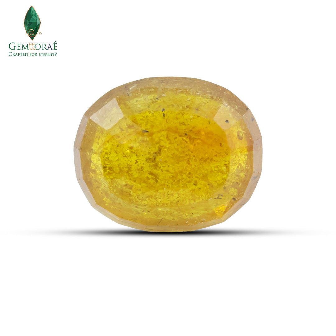 BANGKOK YELLOW SAPPHIRE (PUKHRAJ) - 5.05 CT