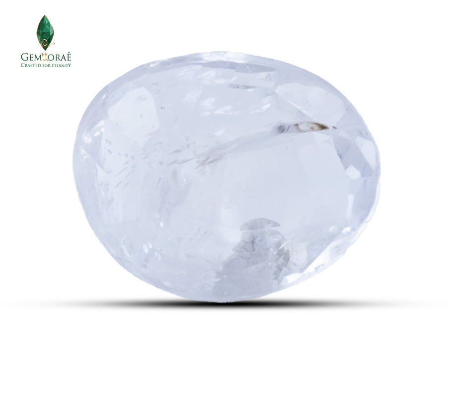 NATURAL WHITE SAPPHIRE -3.1 CT
