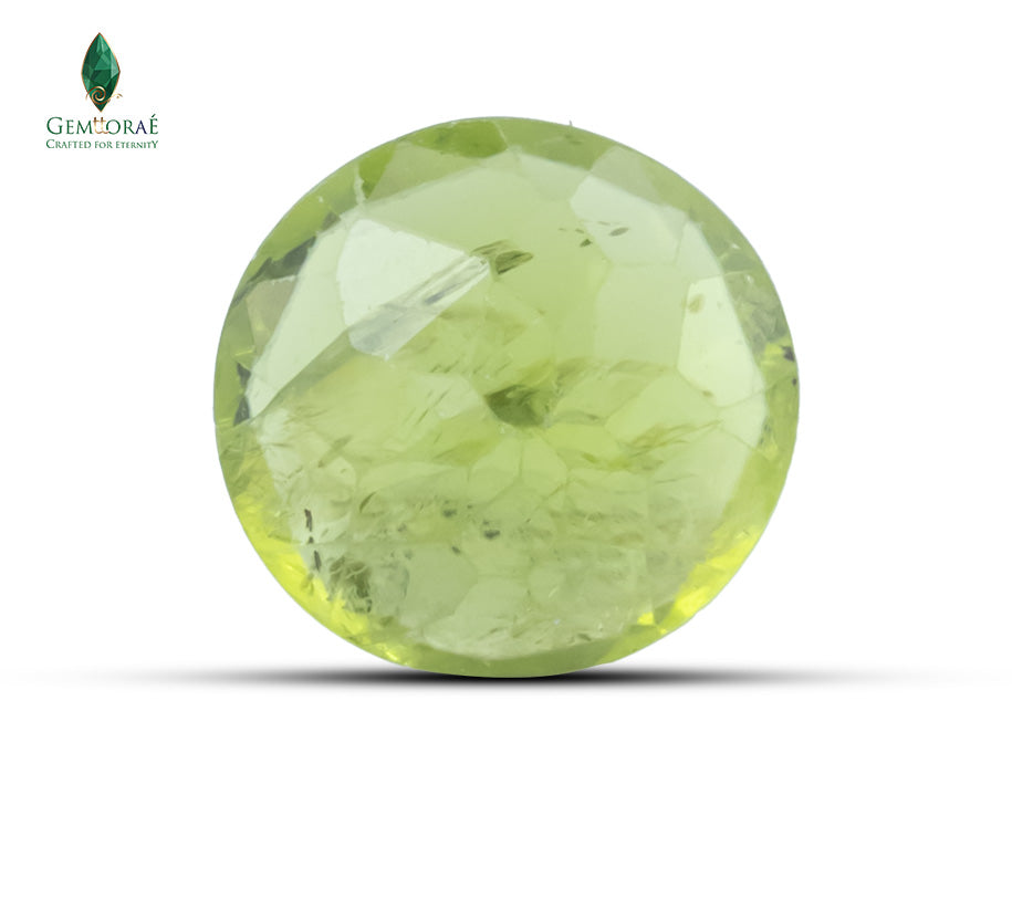 Natural Green Peridot Stone 7.20 CT