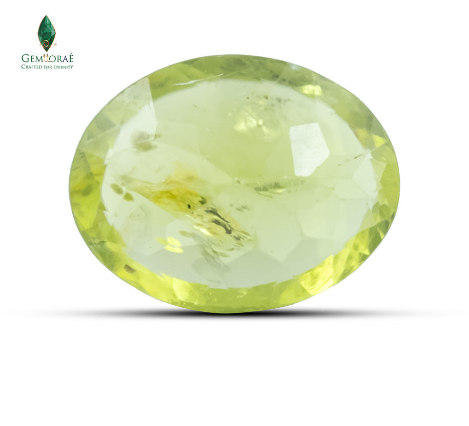 Natural Green Peridot Stone 5.08 CT
