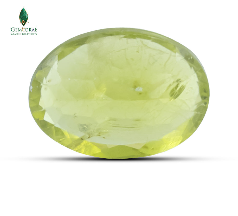Natural Green Peridot Stone 5.05 CT