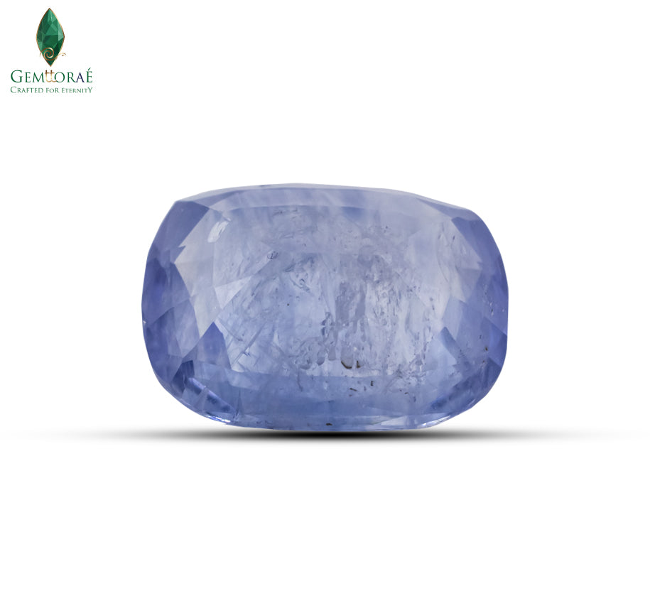 Natural blue sapphire with rich royal blue color