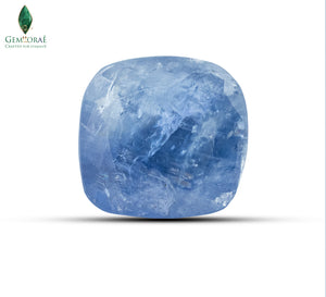 Certified Neelam Ratna with natural blue brilliance