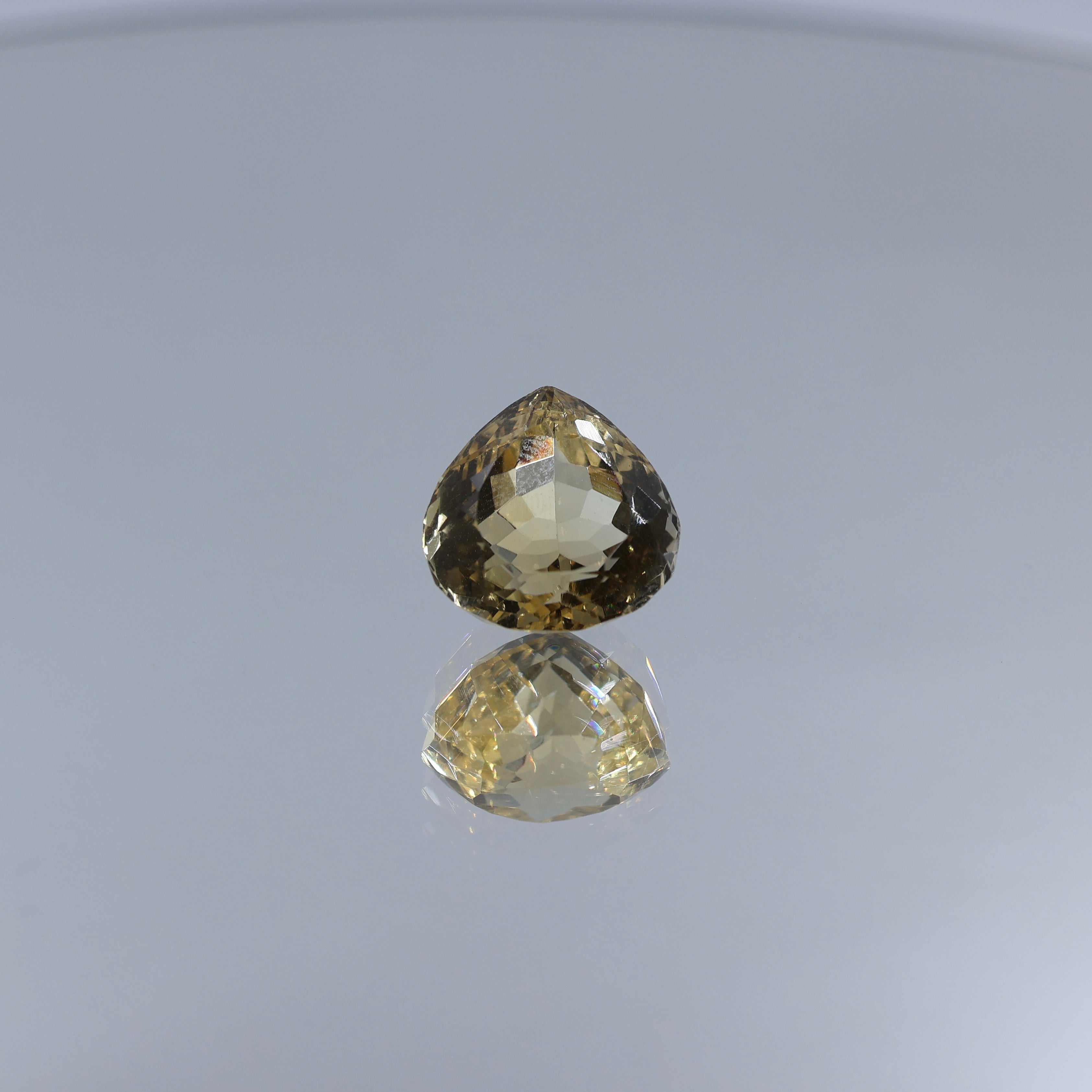 Natural Citrine Light Gold 10.7 Ct – Certified Loose Gemstone | Buy Online in UAE