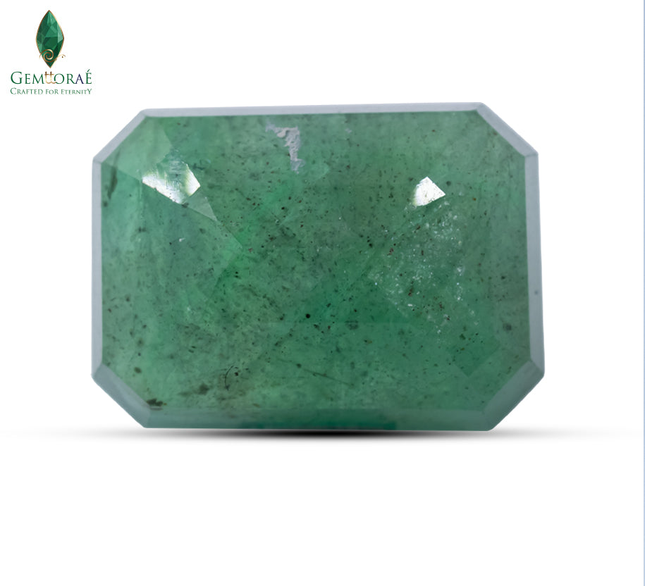 Premium emerald stone with excellent clarity
