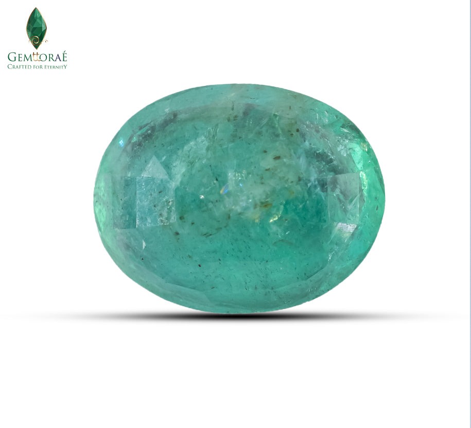 Fine green panna stone with exceptional clarity