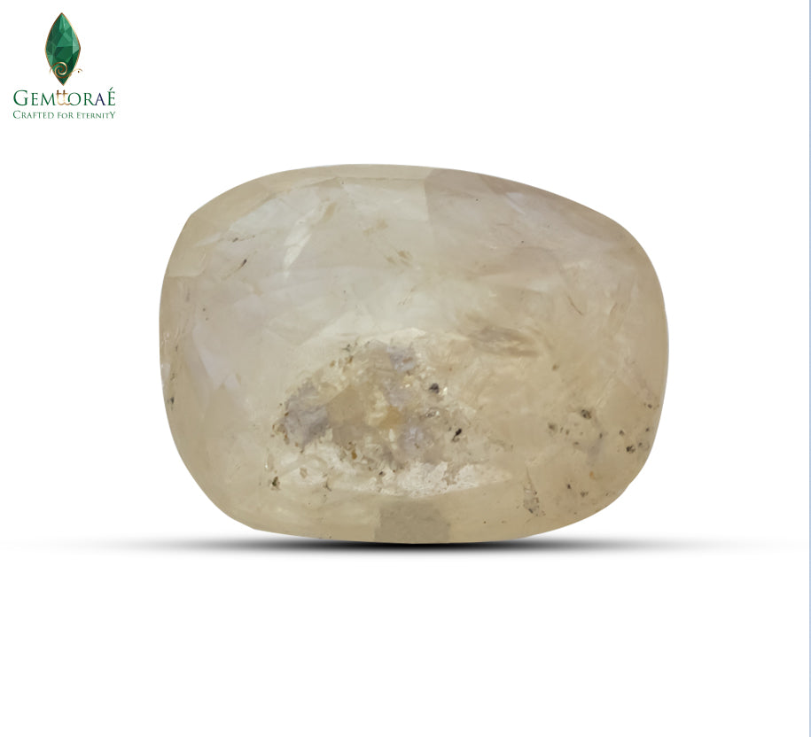Certified Pukhraj gemstone