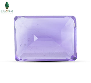 Back view of Purple Amethyst featuring natural gemstone texture
