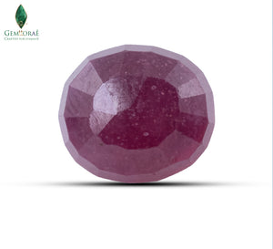 Ruby gemstone showcasing natural pink beauty