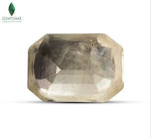 Natural Yellow Sapphire crystal