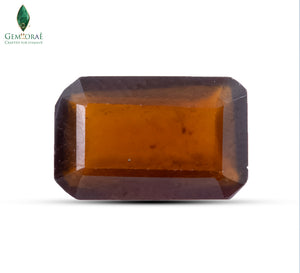 African Gomed Ratna with warm honey-orange natural colour