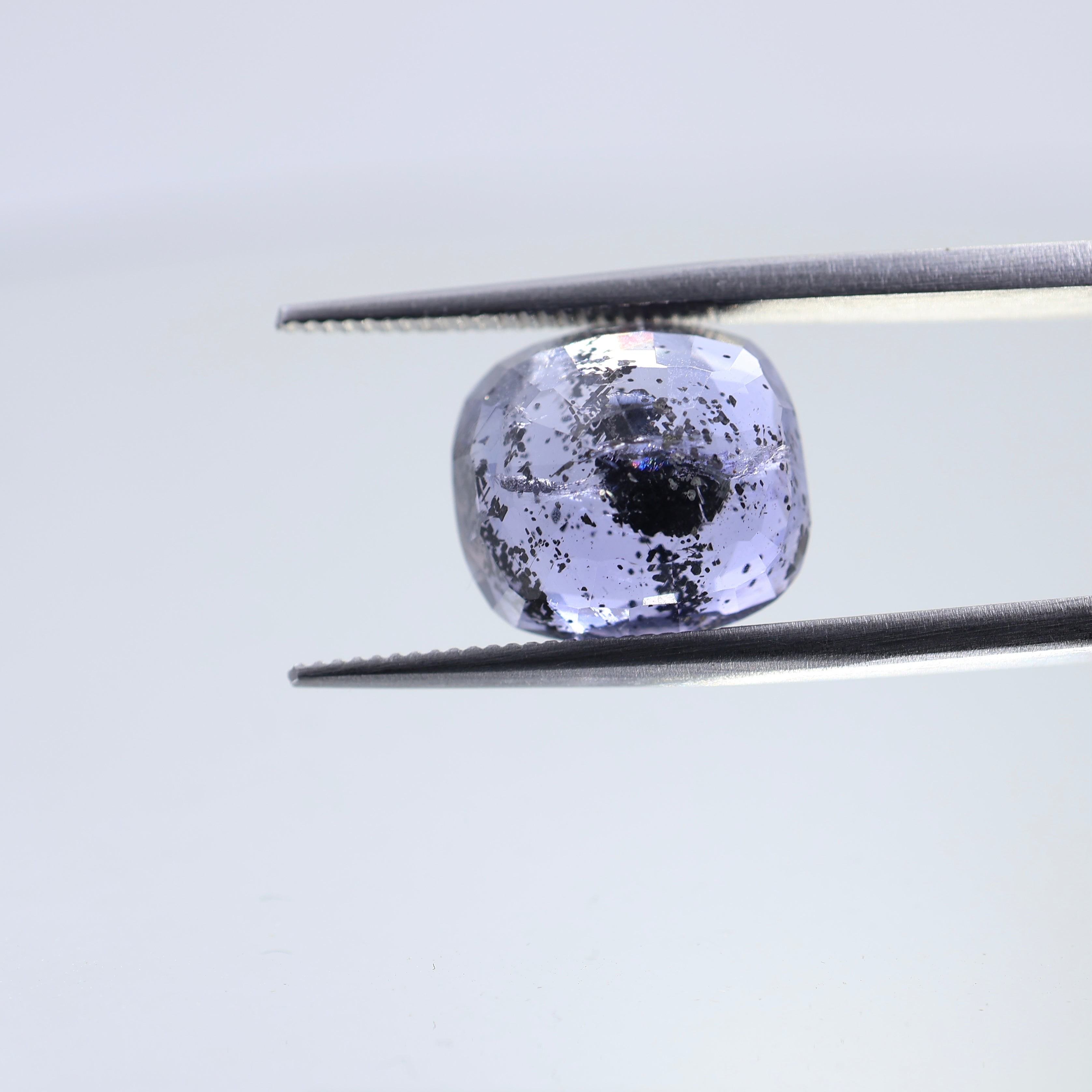 Certified Medium Blue Violet Iolite Gemstone