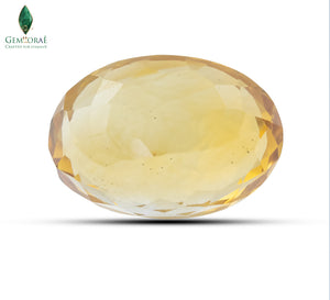 Citrine Gem Natural African Dark Amber