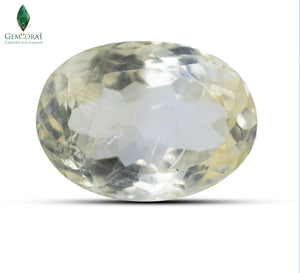 Natural golden Citrine captured under diffused daylight