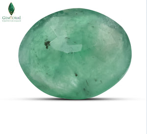 Emerald Gemstone Zambian Cool Bluish Green