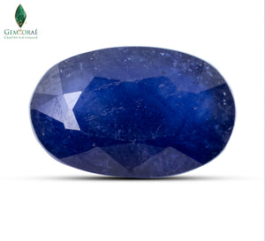 Genuine Blue Sapphire Gemstone from Thailand in an faceted cut