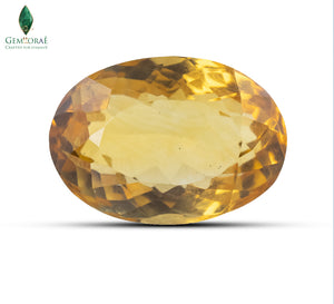 Natural Dark Citrine Gemstone African Amber
