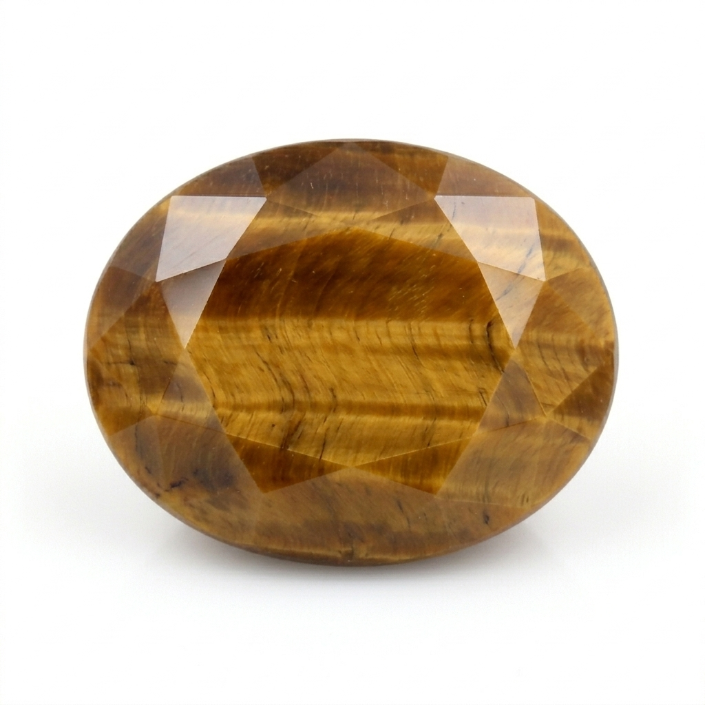 Natural Tiger Eye Crystal (Tiger Eye Gemstone)