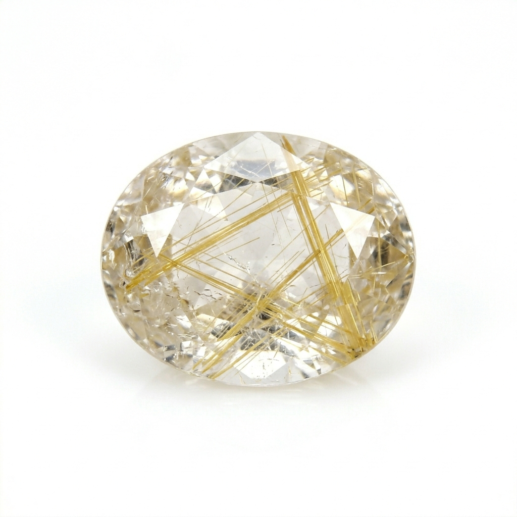 Natural Rutilated Quartz (Black Rutilated Quartz)