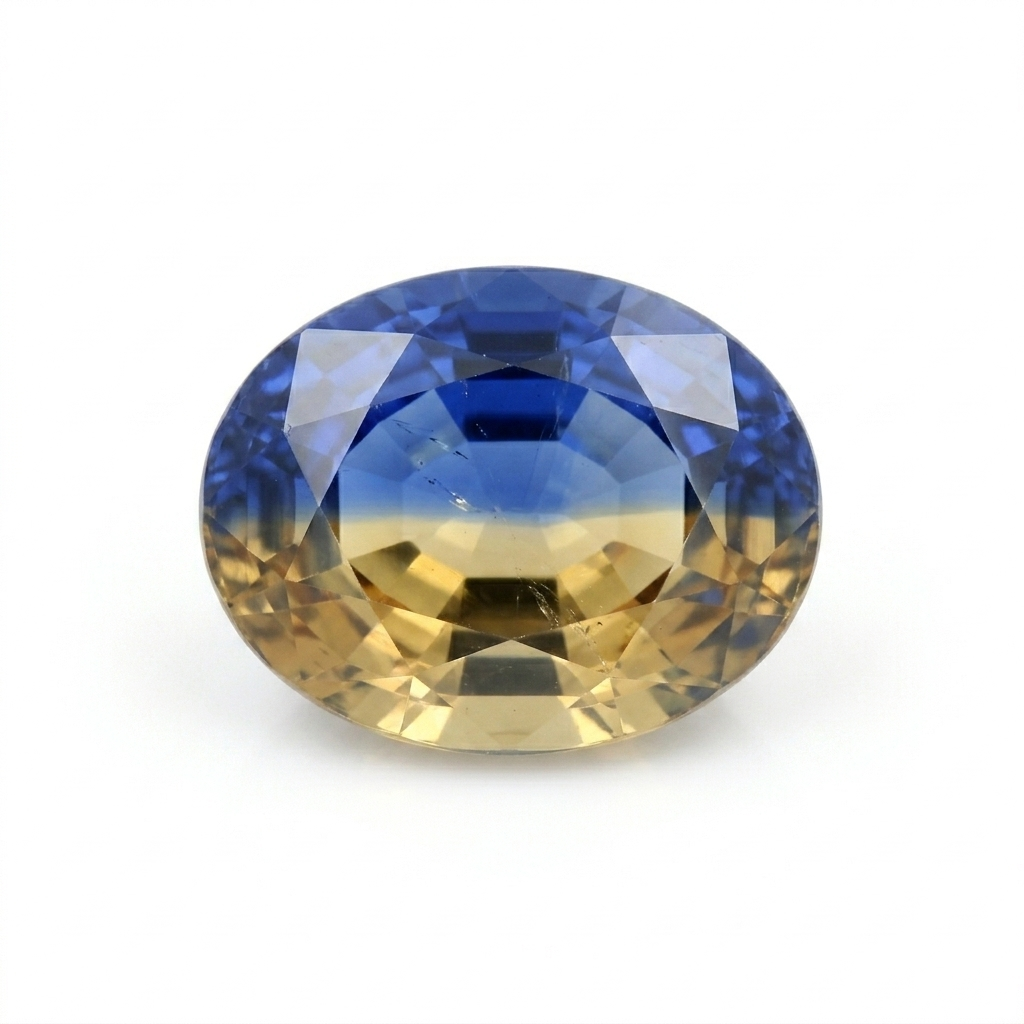 Natural Bi Color Sapphire Gemstone Collection