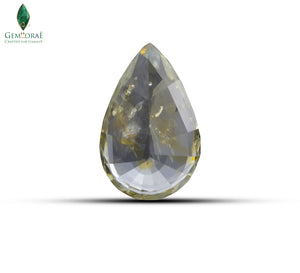 Certified bi colour sapphire with excellent clarity