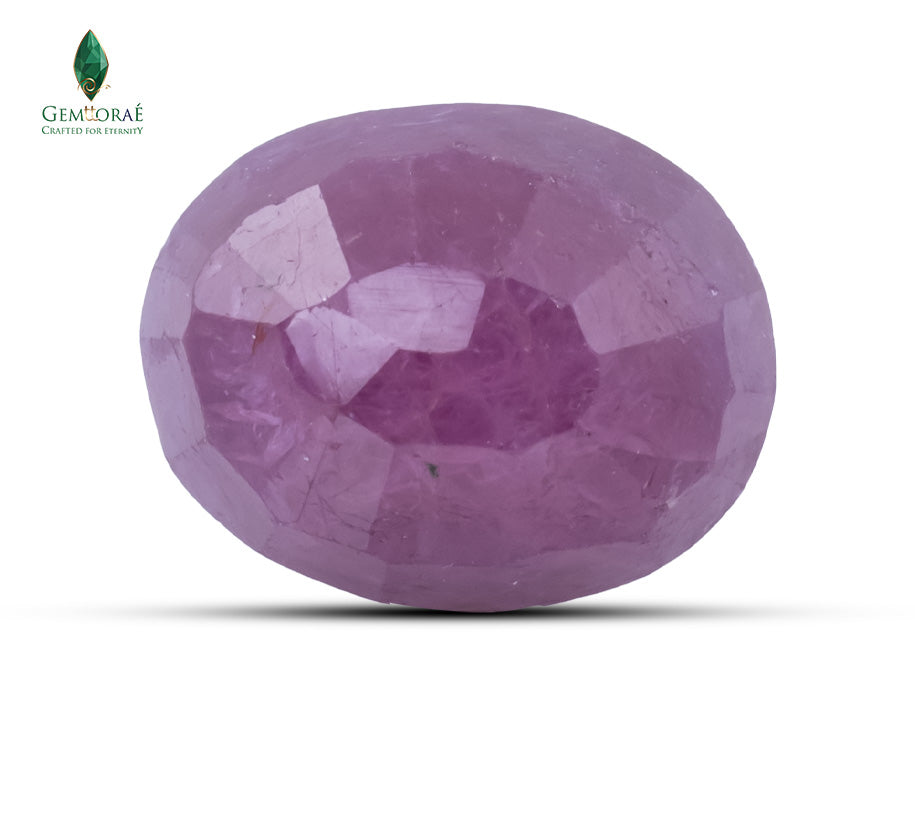Natural Burma Ruby 5.55 CT (Manik Stone) – Certified Original Burmese Ruby | Gemttorae