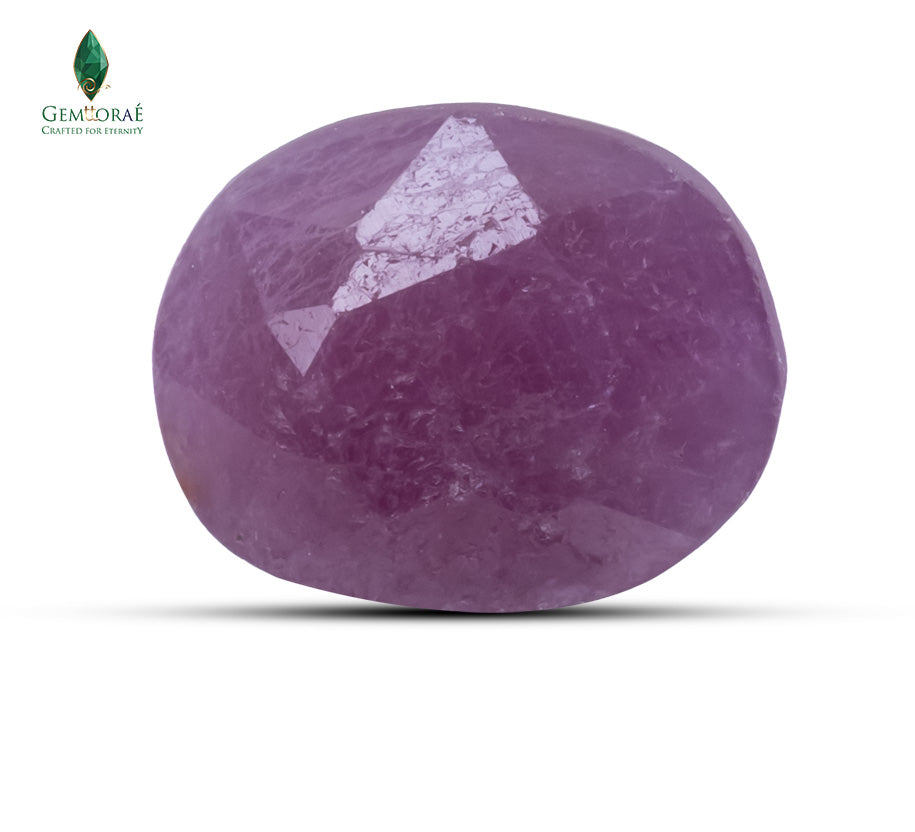 Natural Burma Ruby 5.25 CT (Manik Stone) – Certified Original Burmese Ruby | Gemttorae
