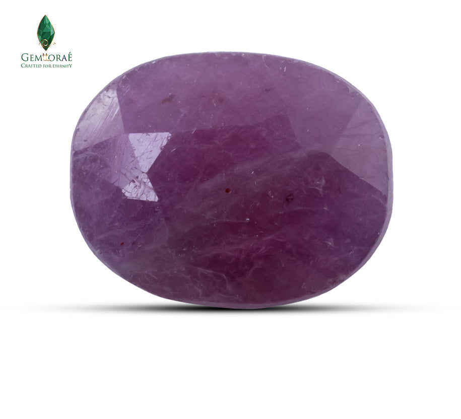 Natural Burma Ruby 6.06 CT (Manik Stone) – Certified Original Burmese Ruby | Gemttorae