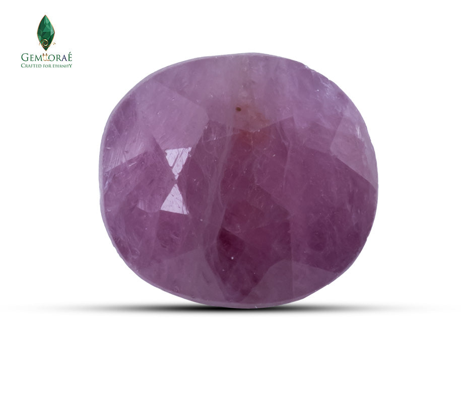 Natural Burma Ruby 7.06 CT (Manik Stone) – Certified Original Burmese Ruby | Gemttorae