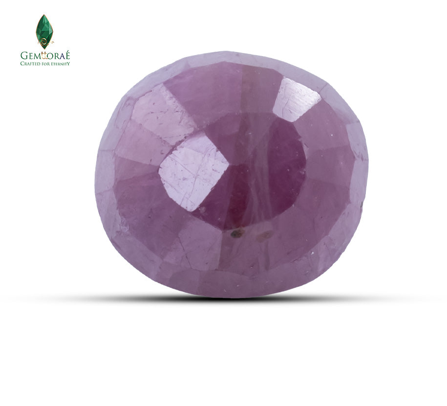 Natural Burma Ruby 7.06 CT (Manik Stone) – Certified Original Burmese Ruby | Gemttorae