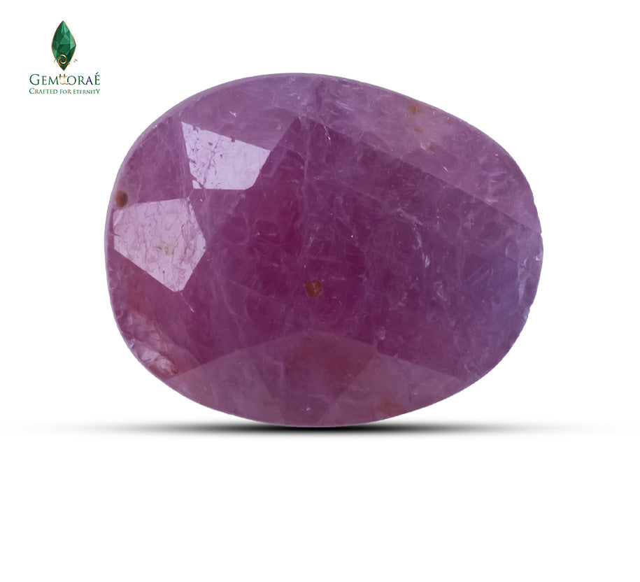 Natural Burma Ruby 7.04 CT (Manik Stone) – Certified Original Burmese Ruby | Gemttorae