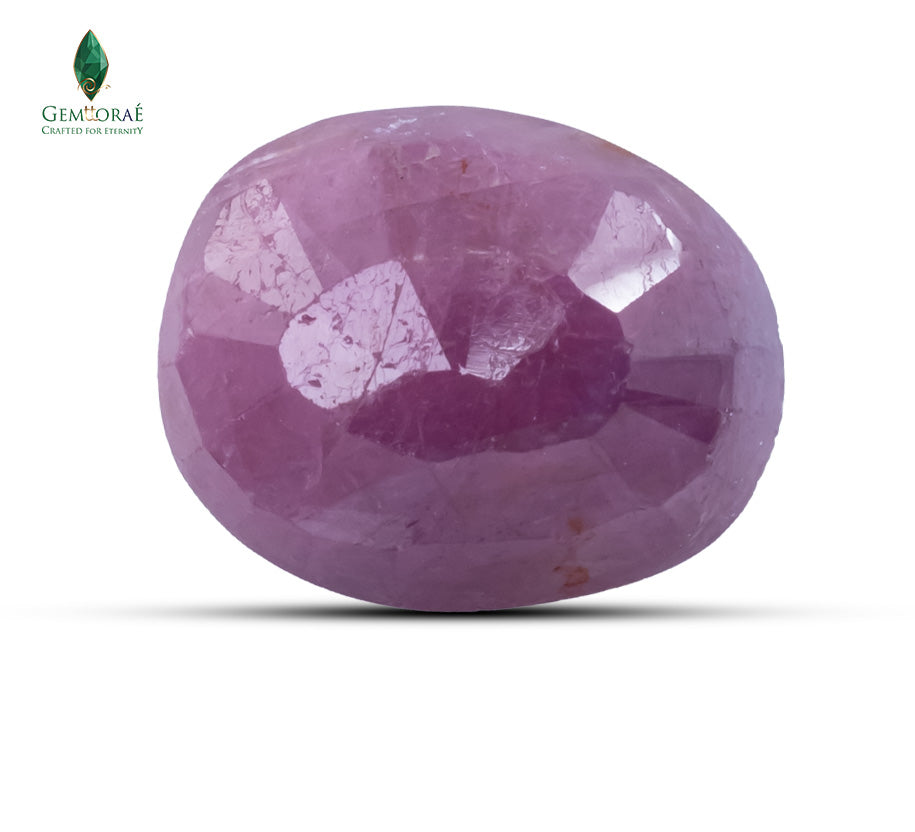 Natural Burma Ruby 7.04 CT (Manik Stone) – Certified Original Burmese Ruby | Gemttorae