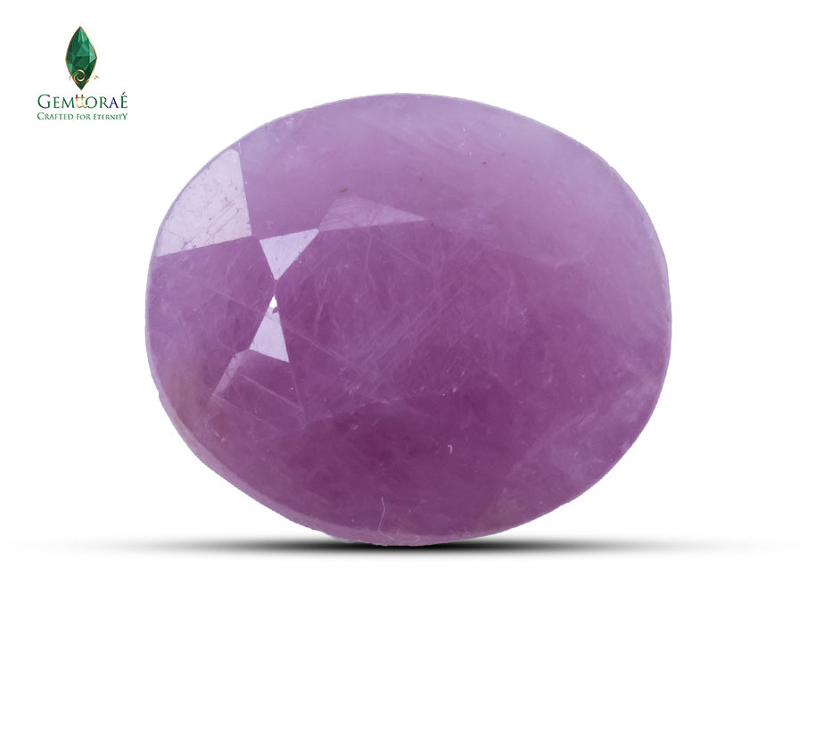 Natural Burma Ruby 6.35 CT (Manik Stone) – Certified Original Burmese Ruby | Gemttorae