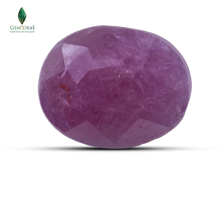 Natural Burma Ruby 5.55 CT (Manik Stone) – Certified Original Burmese Ruby | Gemttorae