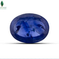 Fine blue sapphire stone with radiant brilliance