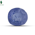 Blue sapphire stone featuring a rich royal blue hue
