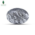 NATURAL BLACK RUTILE QUARTZ - 5.5 CT