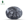 NATURAL BLACK RUTILE QUARTZ - 5.15 CT