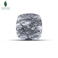 NATURAL BLACK RUTILE QUARTZ - 10.1 CT