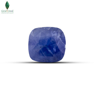 Premium blue sapphire gemstone with vivid luster