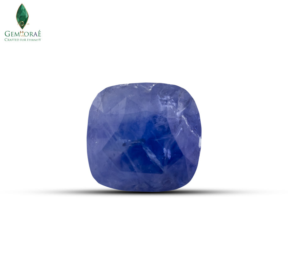 Premium blue sapphire gemstone with vivid luster