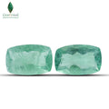 NATURAL GREEN FLUORITE (PAIR) - 16.55 CT