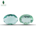 NATURAL GREEN FLUORITE (PAIR) -16.65 CT