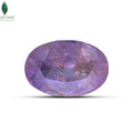 Natural pink sapphire stone with polished finish