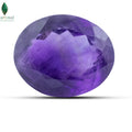 Front view of Amethyst Stone with premium violet crystal finish
